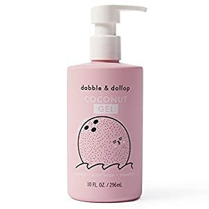 Dabble & Dollop Coconut Gel - 3-in-1 Natural Bubble Bath, Body Wash & Shampoo for Kids, 100% USA-... | Amazon (US)