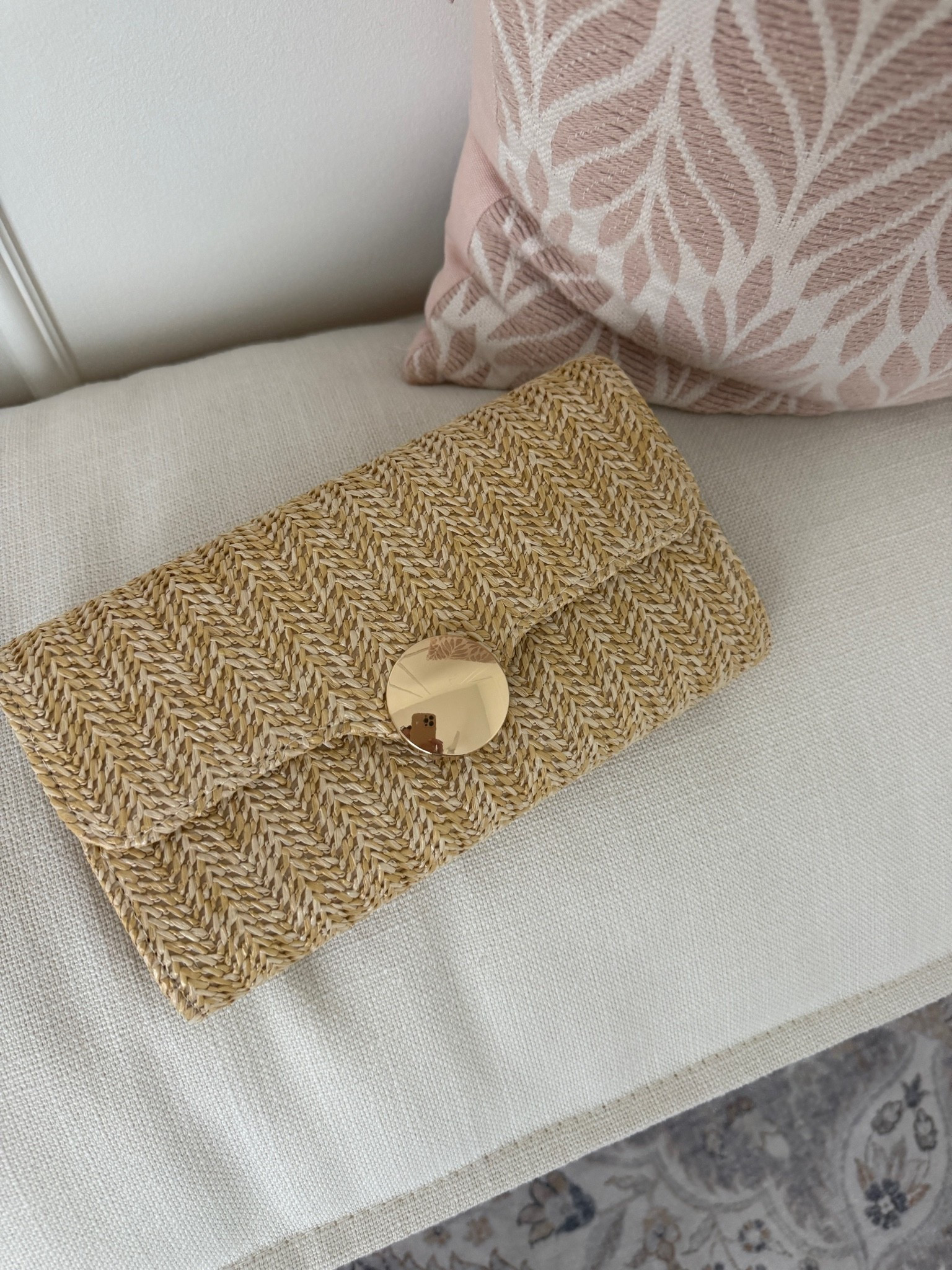 Raffia clutch from Amazon! Love this for vacation or a date night!