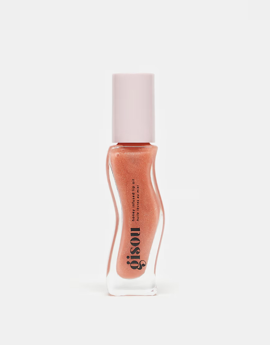 Gisou Honey Infused Lip Oil - Glazed Plum-Orange | ASOS (Global)