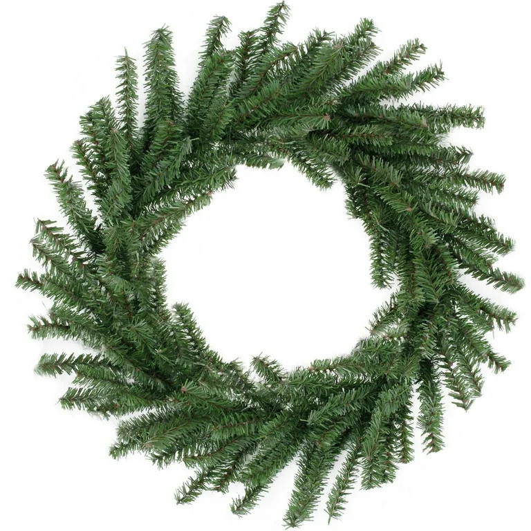 16" Mini Pine Artificial Christmas Wreath - Unlit | Walmart (US)