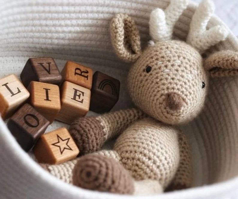 Deer (Mini) crochet handmade toy | Etsy (US)