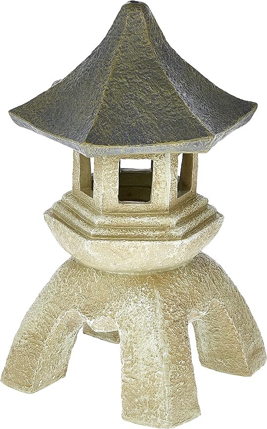Design Toscano NG29870 Asian Decor Pagoda Lantern Indoor/Outdoor Statue, 11 Inches Wide, 11 Inche... | Amazon (US)
