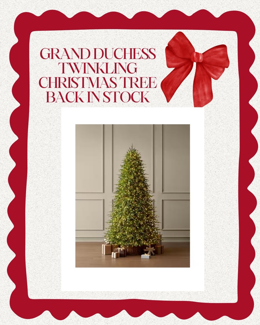 The viral grand duchess twinkle is back in stock in all sizes !!!

Home Depot, Christmas, twinkle tree, Christmas tree 

#LTKHome #LTKSeasonal