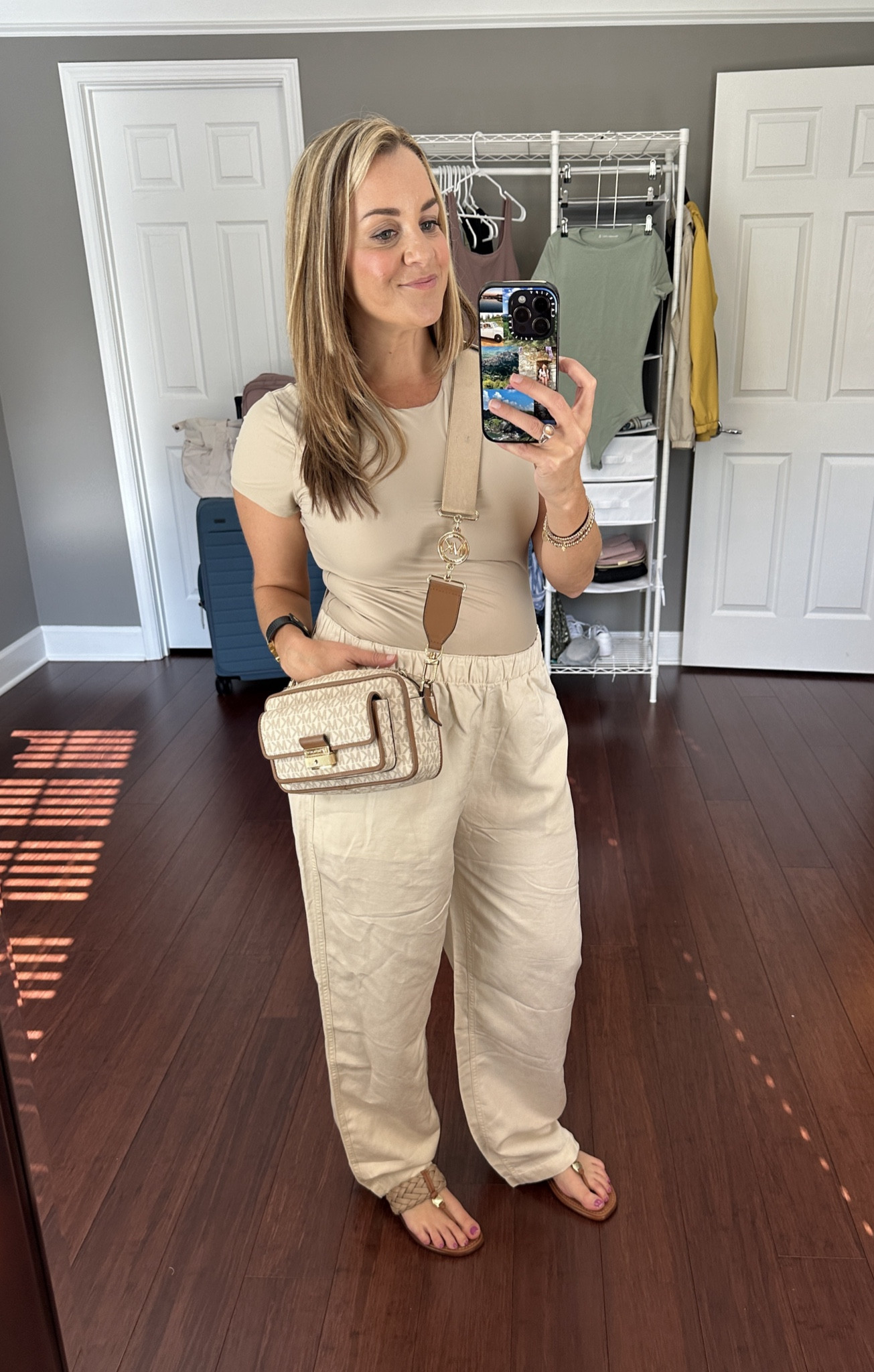 A neutral monochromatic outfit is so perfect for travel! These Abercrombie separates are going to be a staple for me. Love this easy breezy look!

#LTKTravel #LTKStyleTip #LTKFallSale