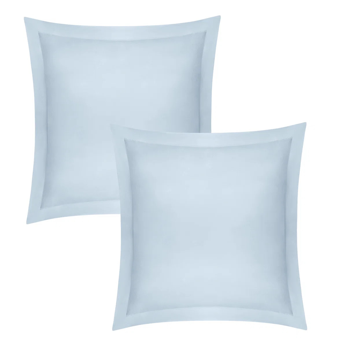 GOTS Certified 100% Organic Cotton Euro Sham, 400 TC Long Staple Cotton, Ultra Soft (Set of 2) | Wayfair North America