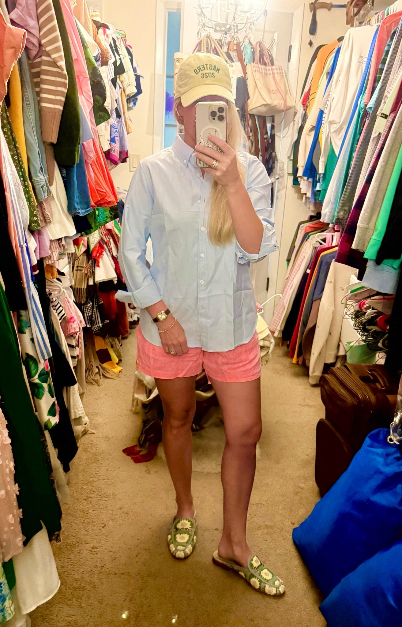 Putting a collar with anything automatically upgrades the outfit. This shirt is 100% real cotton. The perfect lazy girl summer day 🌺

#LTKmomlife #LTKdayinmylife #LTKootd