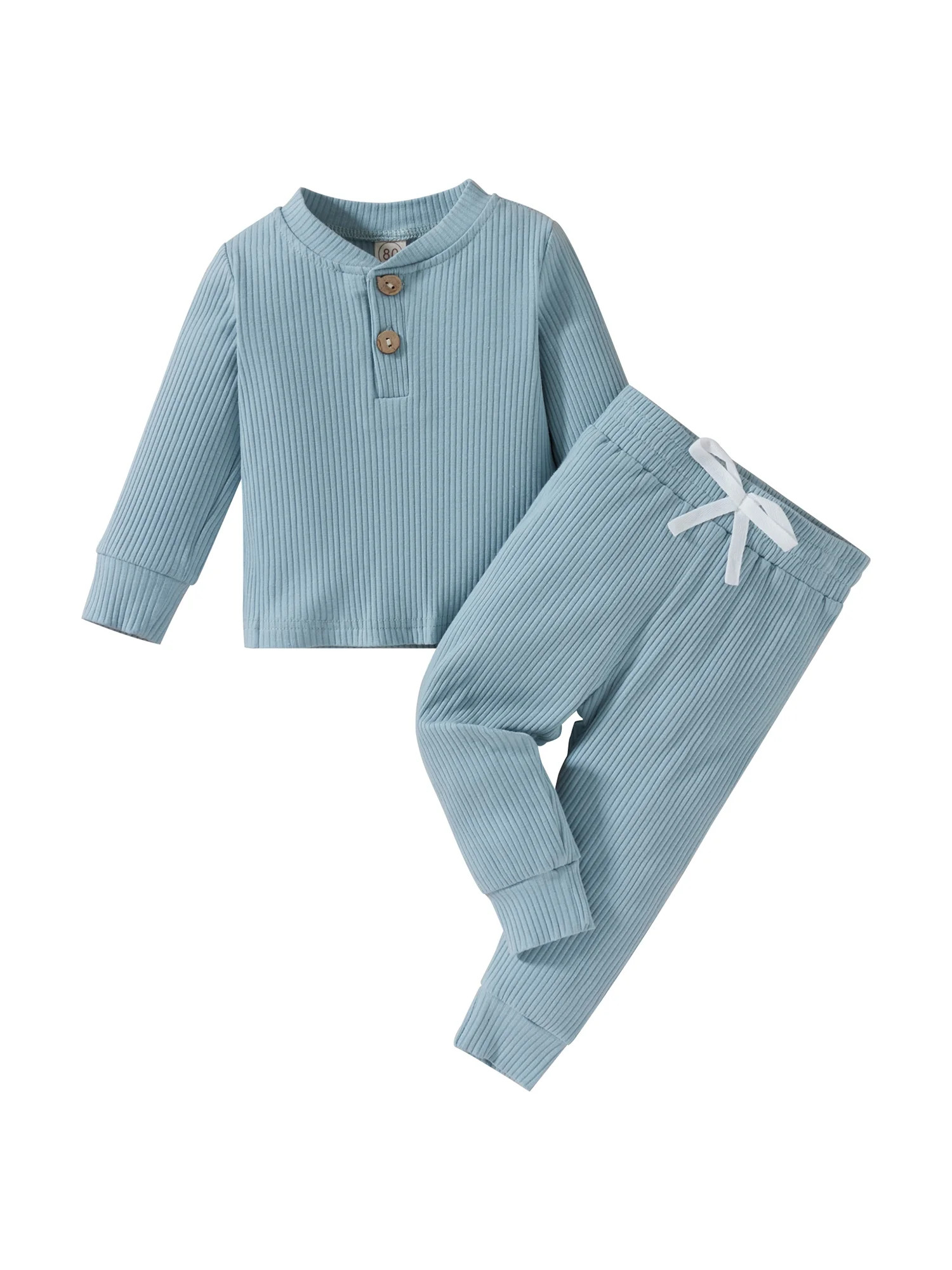 Licupiee Toddler Baby Boy Fall Winter Clothes 2T 3T 4T 5T Outfits Long Sleeve Knitted Cotton Tops... | Walmart (US)