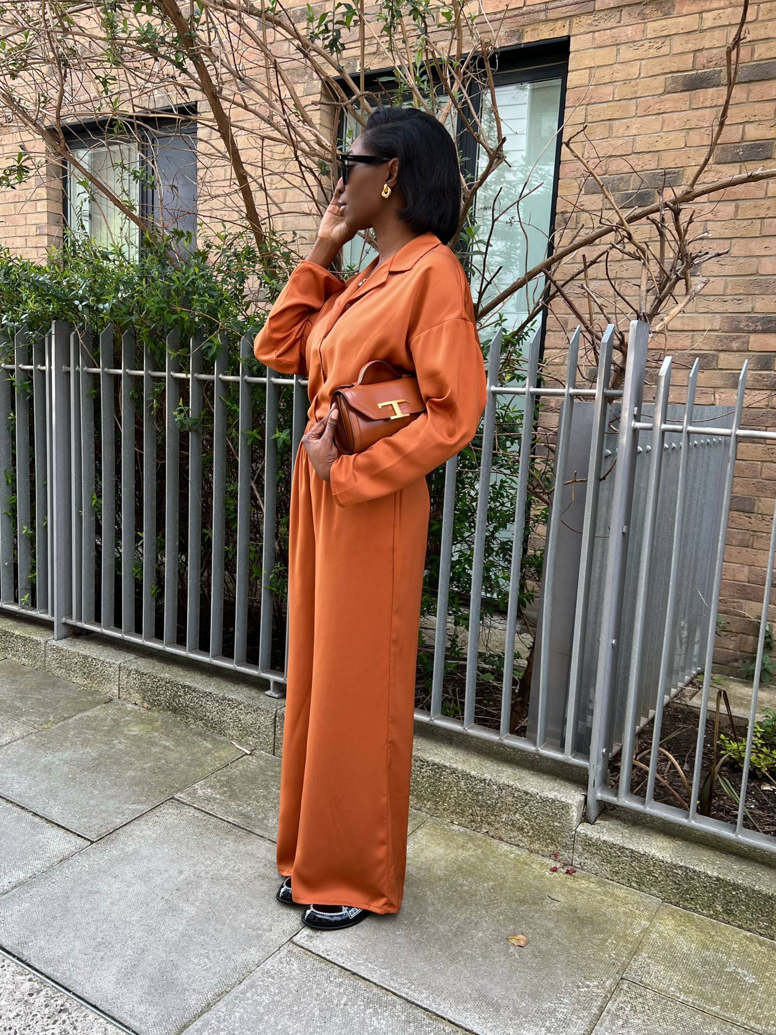 Vibrant spring satin two-piece for the season 🧡

#LTKSeasonal #LTKshoecrush #LTKunder100