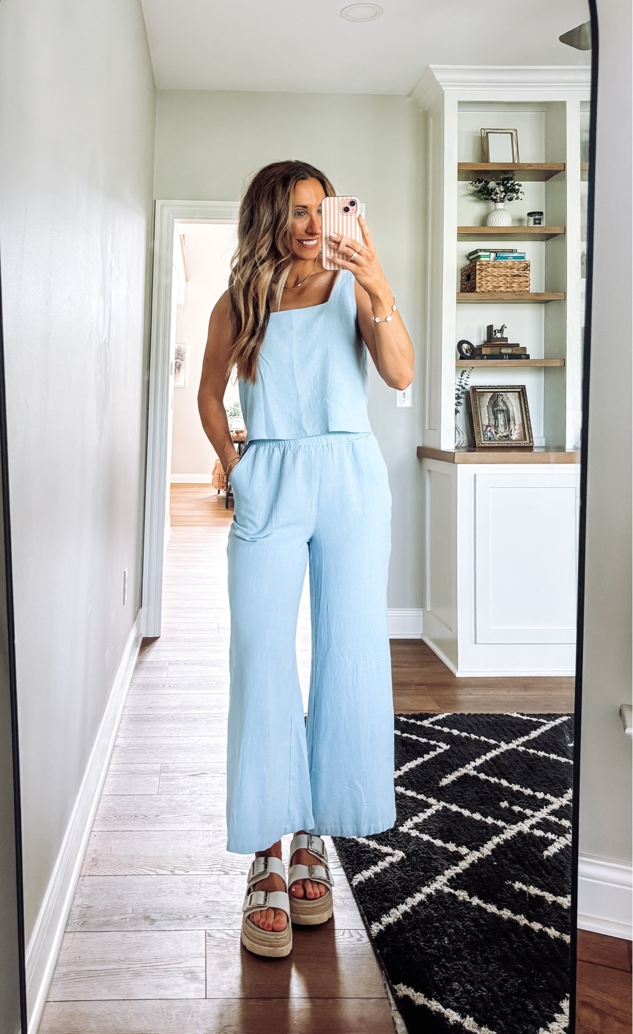 Perfect vacation outfit, brunch fit or grad party fit! Comes as a set! Lots of color options! Wearing a medium. 

Graduation outfit | vacation outfit | set

#LTKootd #LTKSeasonal #LTKOver40