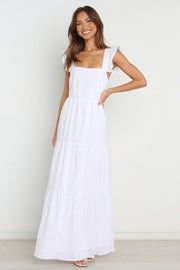 Peaches Dress - White Dress | Petal & Pup (US)