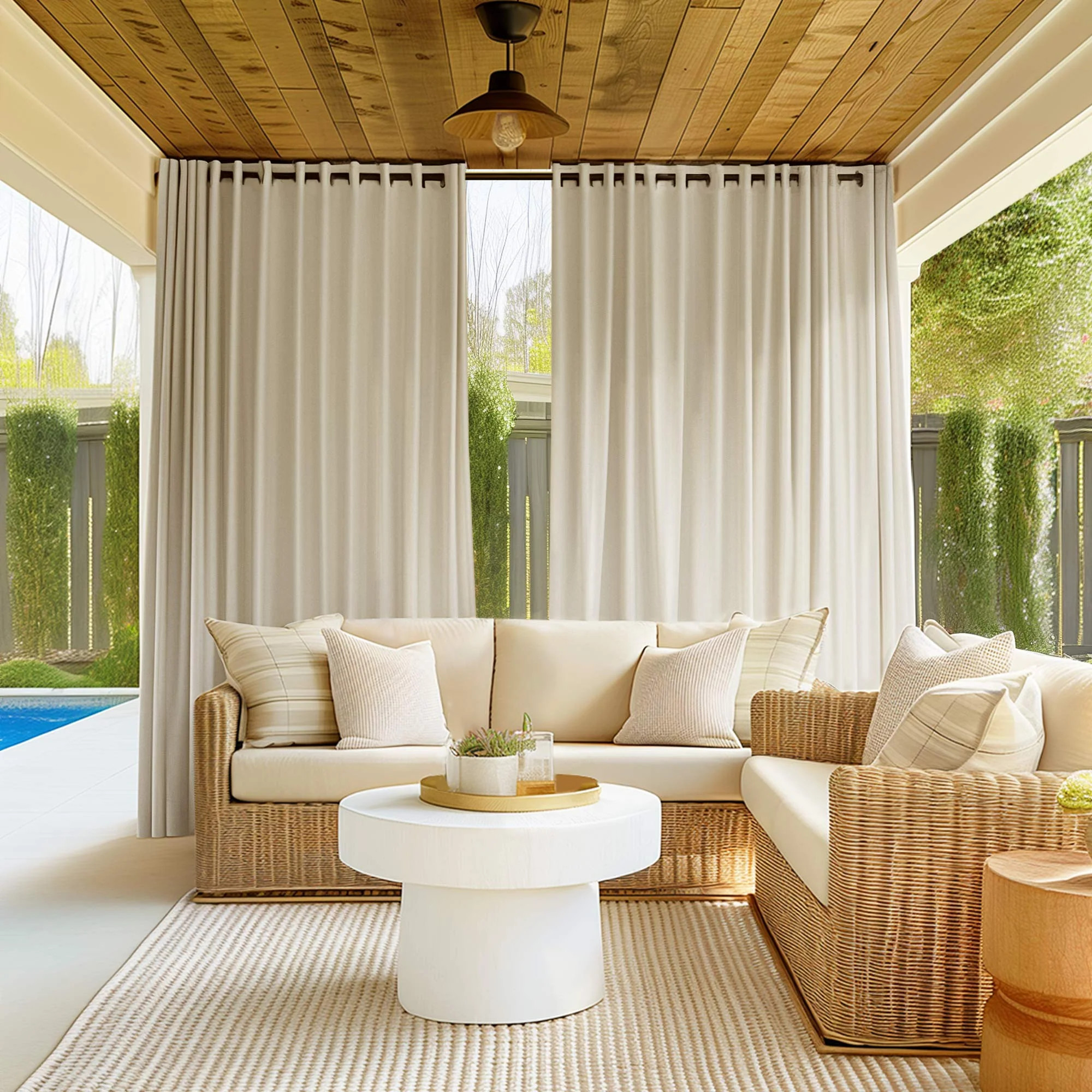 James Acrylic Outdoor Curtains | Curtarra