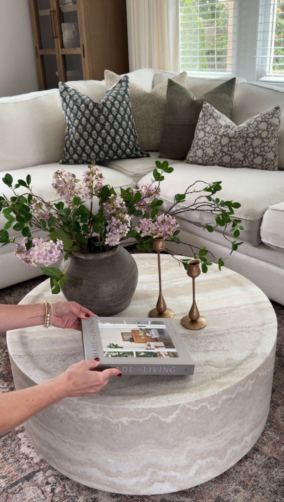 Faux marble coffee table from Amazon 

#LTKHome