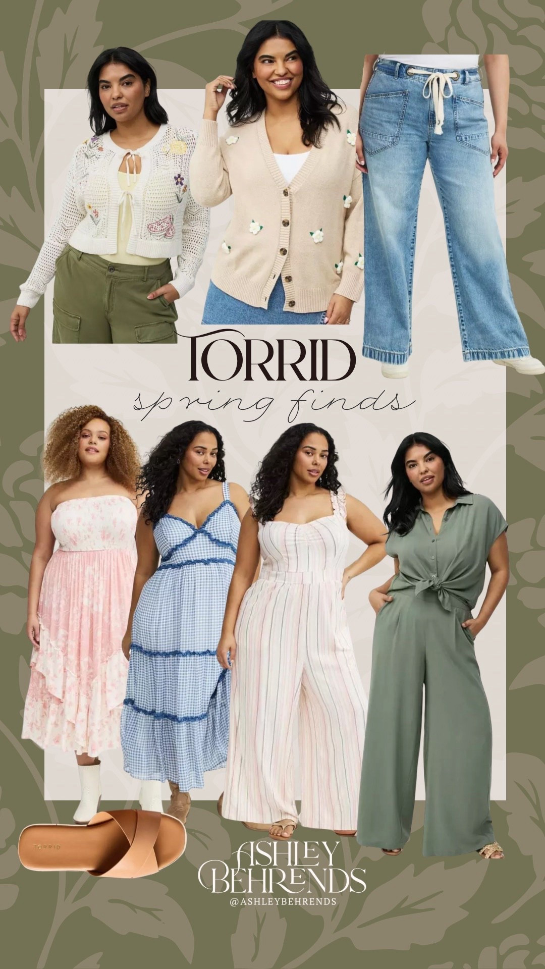 I am loving all of Torrid’s new spring pieces. These dresses and two piece set scream resort and these floral cardigans are so cute! I love the drawstring on these jeans for a cute and casual beach feel. 
Plus size spring outfit inspo 

#LTKPlusSize #LTKSaleAlert #LTKSeasonal