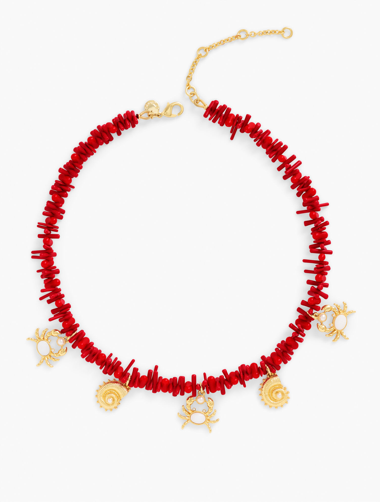 Beach Charm Necklace | Talbots