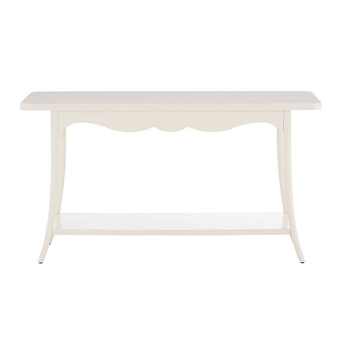 SK Annalise Console Dove White Entryway Table | Ballard Designs, Inc.