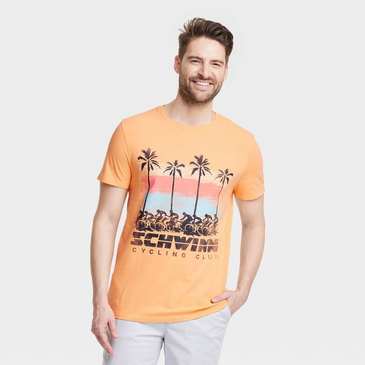 Men's Regular Fit Schwinn Short Sleeve T-Shirt - Goodfellow & Co™ | Target