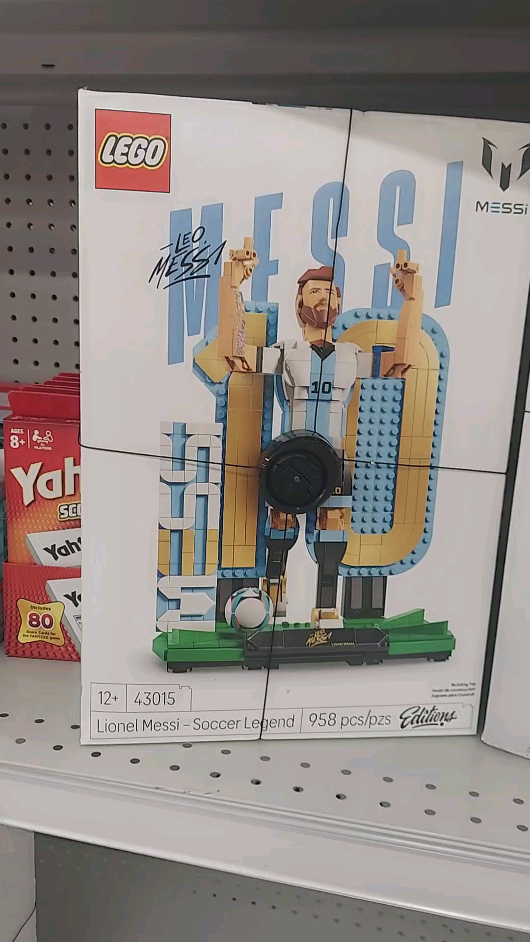 LEGO on the soccer field. This would make a great gift for a soccer fan. 

#LTKKids