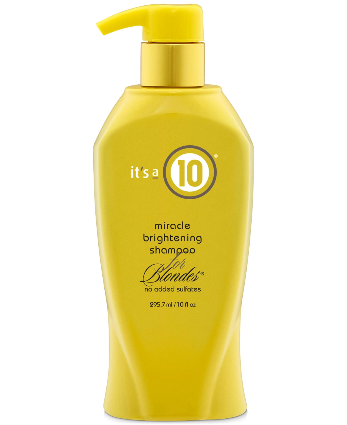 It's a 10 Miracle Brightening Shampoo For Blondes, 10-oz, from Purebeauty Salon & Spa | Macys (US)