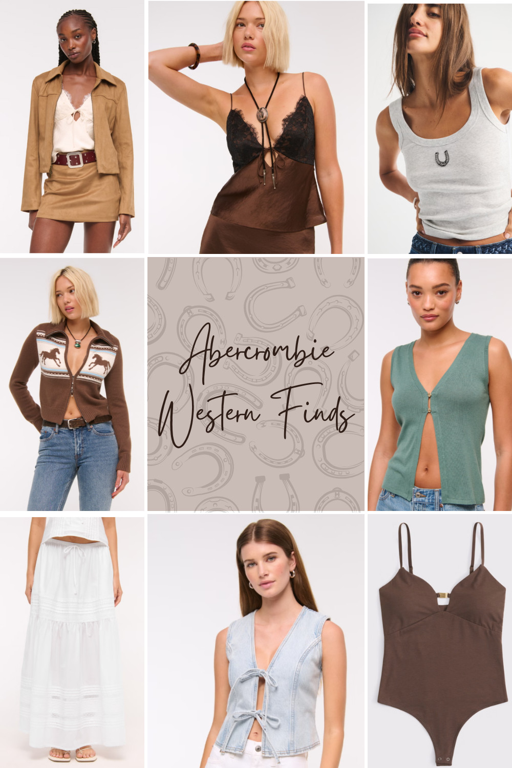 Chic women’s western wear from Abercrombie & Fitch—lace, denim, fringe & more. #LTKUnder50 #AbercrombieStyle #Western #WesternWear #Rodeo #WesternInpsired 

 #LTKFindsUnder50 #LTKFindsUnder100 #LTKStyleTip