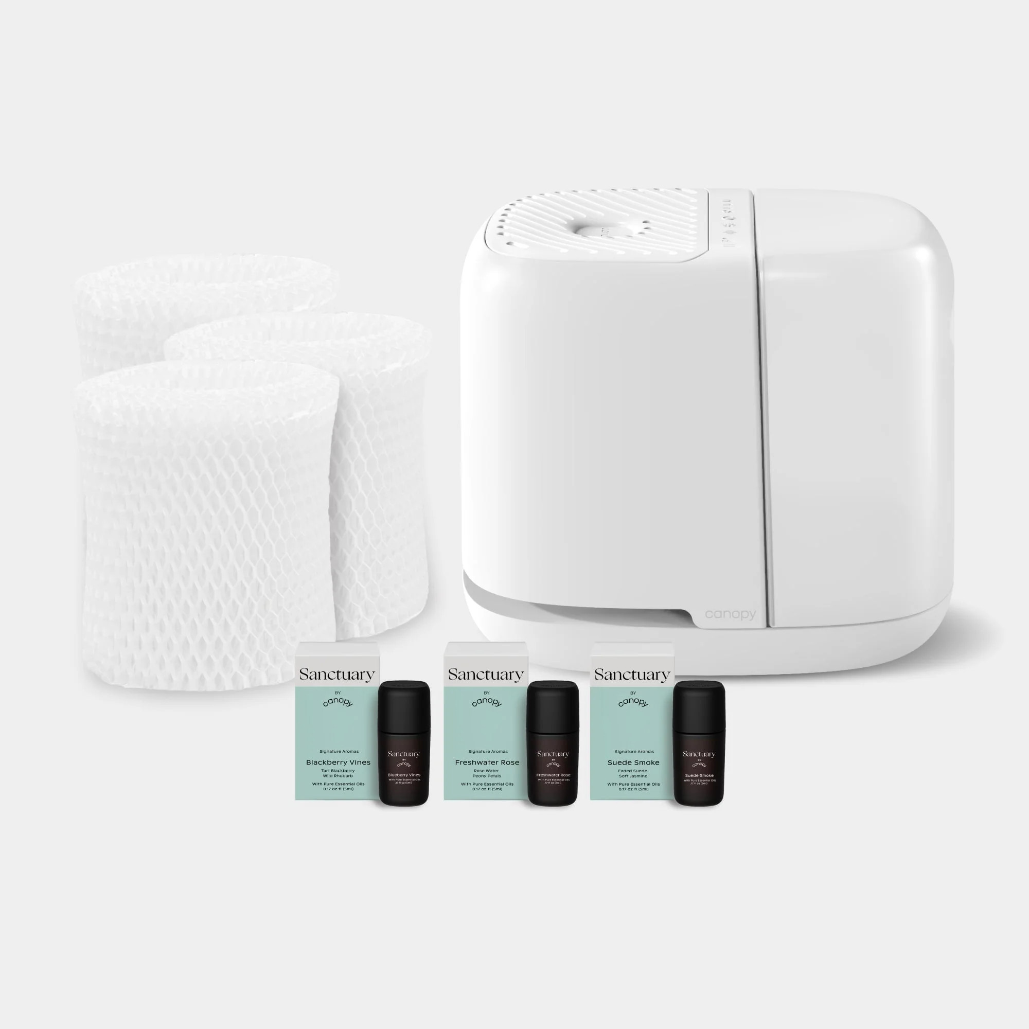 Bedside Humidifier Bundle | Humidifier and Replacement Filters | Canopy