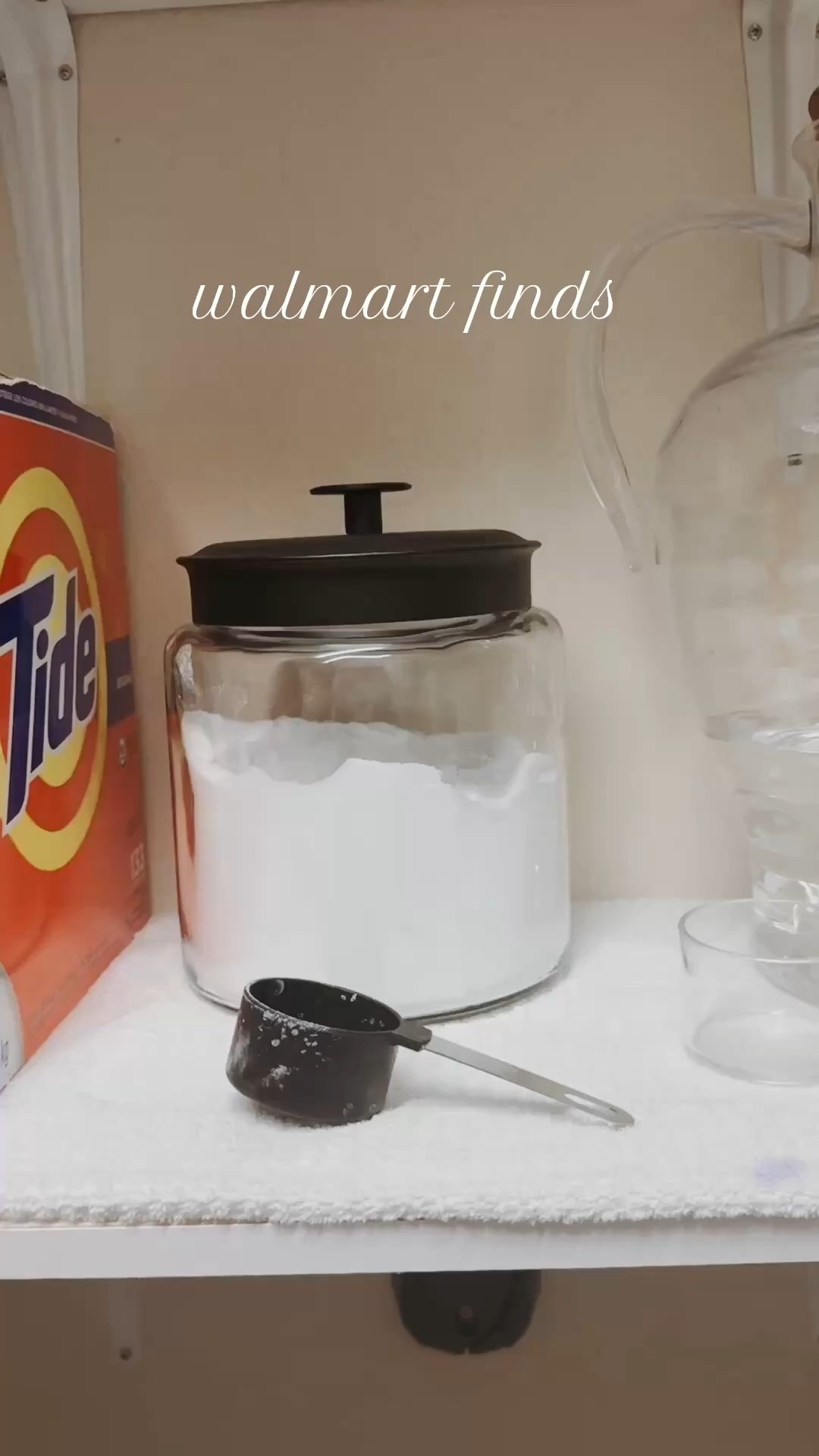 Laundry room storage from Walmart! 

#LTKFindsUnder50 #LTKHome