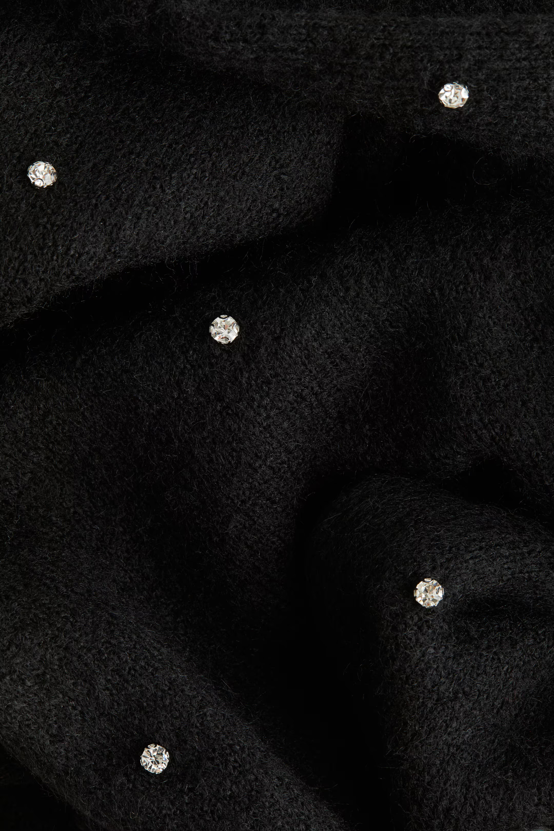 Knit Rhinestone-Detail Pants - Black - Kids | H&M US | H&M (US + CA)