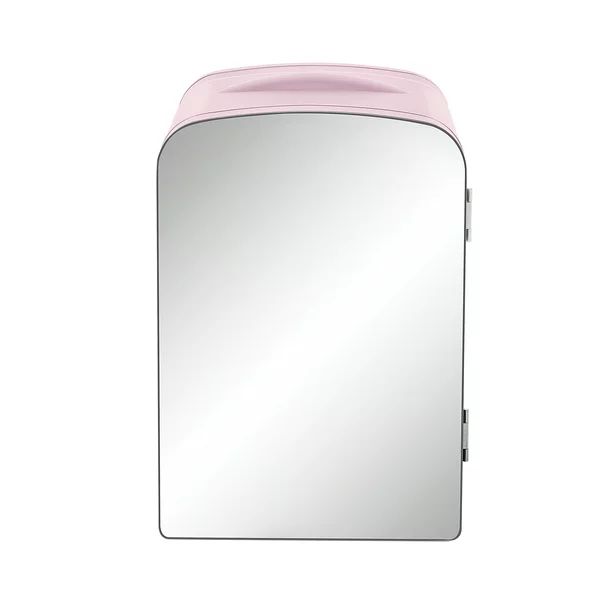 Chefman Mini Portable Mirror Personal Fridge - Pink | Walmart (US)