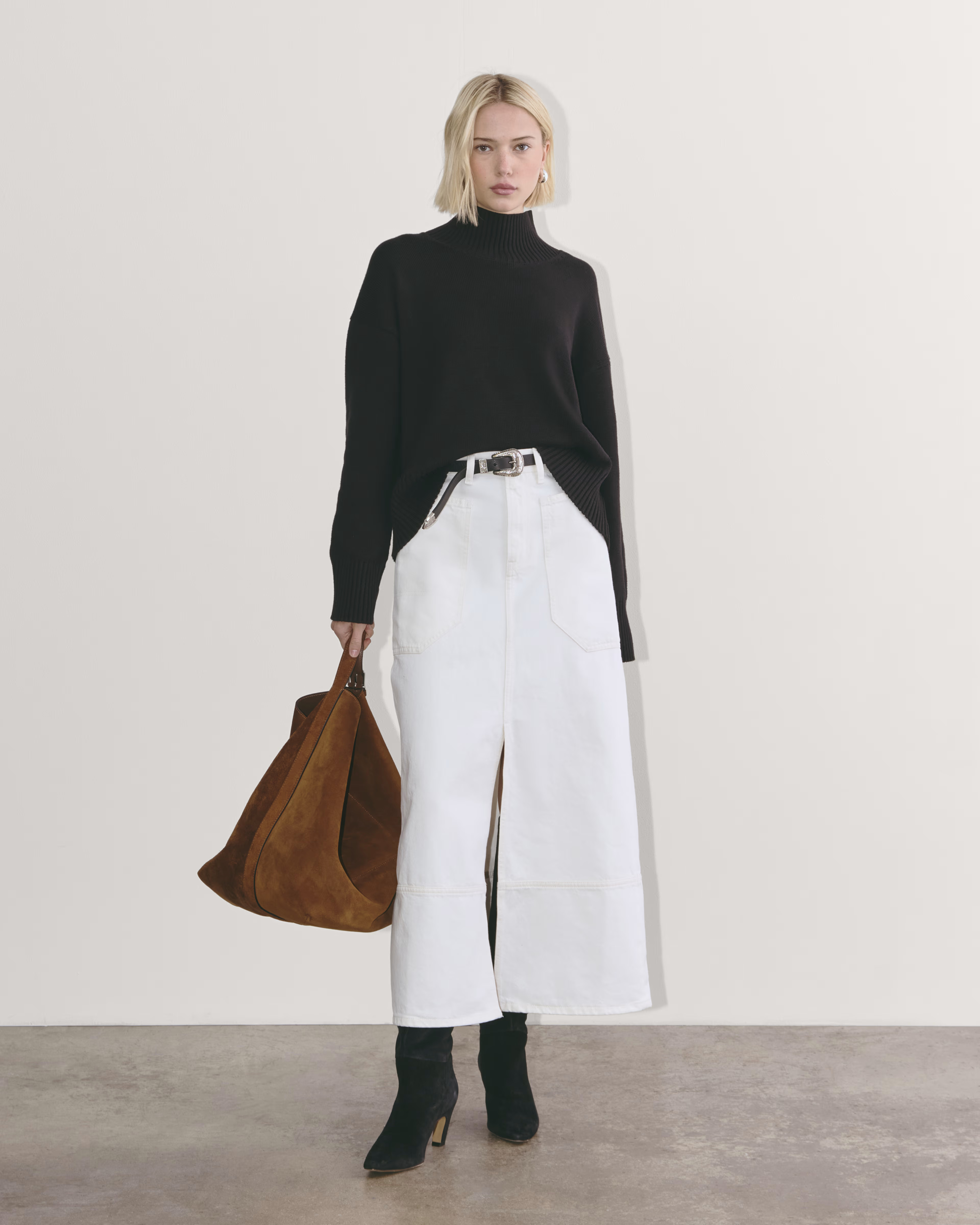 The Boxy Turtleneck in Everyday Cotton | Everlane