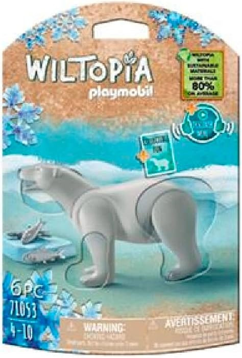 Playmobil Wiltopia Polar Bear Animal Figure | Amazon (US)
