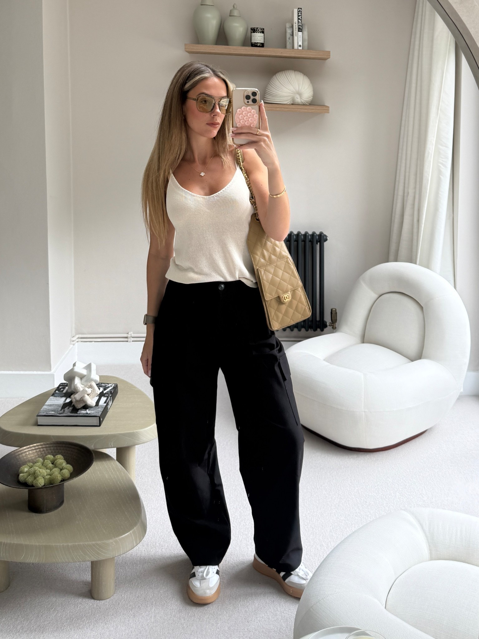 London outfit of the day 💓 love this top!! It’s the perfect top to go with everything. Zara, Frankie shop, H&M 

#LTKuk #LTKsummer #LTKAroundTheWorld