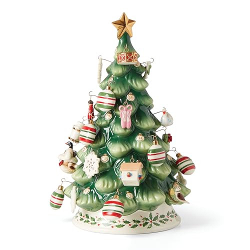 Lenox 893625 Treasured Traditions Advent Calendar Tree & Mini Ornaments 26-Piece Set, 25 Christmas Ornaments, 1 Tree Figurine, 2025 Christmas Decor & Holiday Decorations | Amazon (US)
