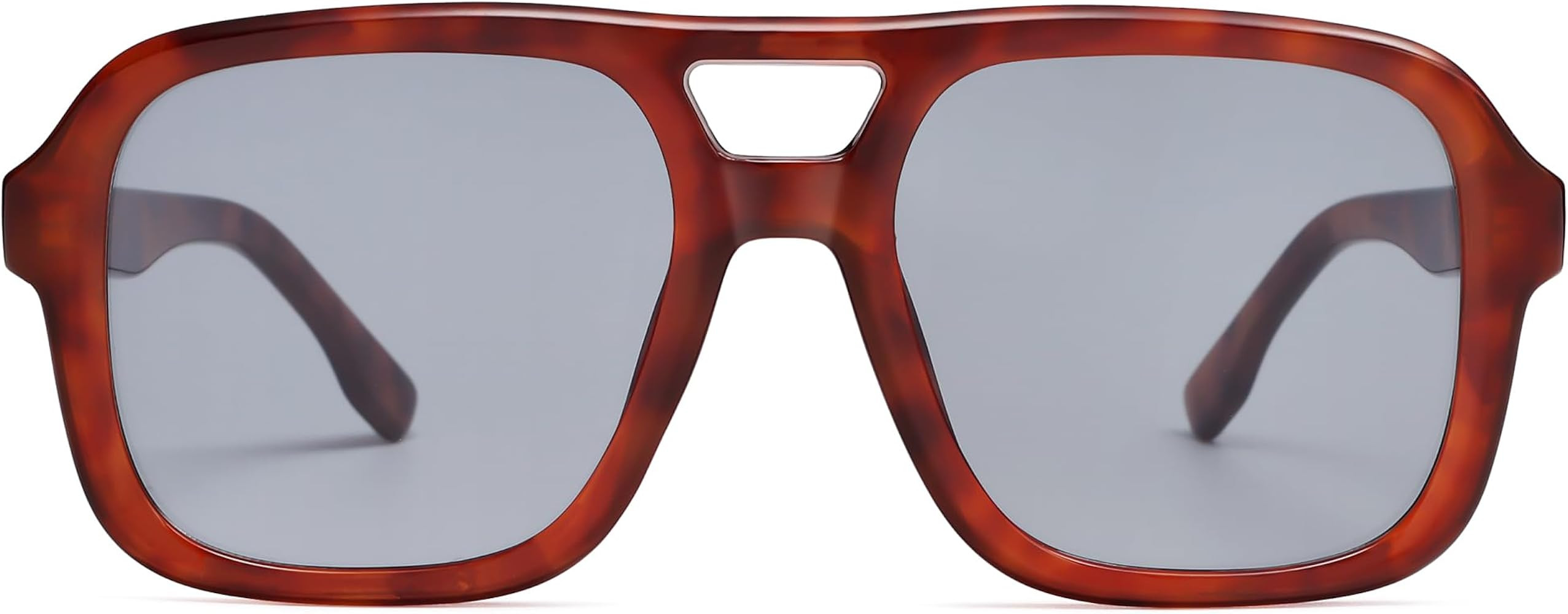 SOJOS Retro Aviator Sunglasses For Women Men Square Womens Square Sun Glasses SJ2355 | Amazon (US)