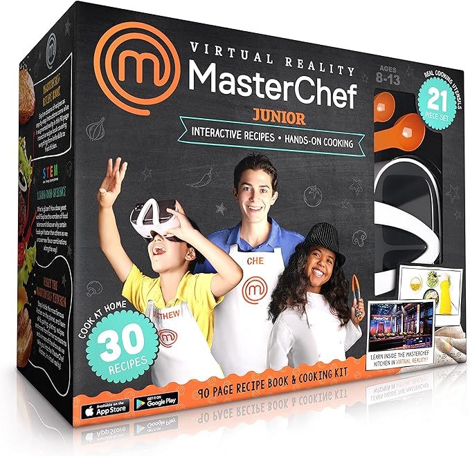 Abacus Brands VR MasterChef Junior - Virtual Reality Kids Cookbook and Interactive Food Science S... | Amazon (US)