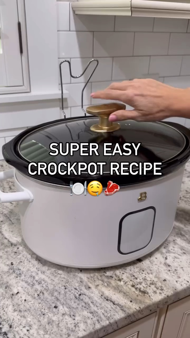 🍽️ EASY CROCKPOT POT ROAST 🍽️
The ultimate comfort food made simple! This tender, flavorful pot roast is perfect for busy days or Sunday dinners. Here’s how to make it:

🥩 Ingredients:
• 3 lb chuck roast
• Salt & pepper
• 1 packet au jus seasoning
• 1 packet slow cooker pot roast seasoning
• Baby carrots
• Chopped white onion
• Yellow potatoes
• 1½ cups water or beef broth

Instructions:
1️⃣ Add everything to your crockpot.
2️⃣ Cook on LOW for 8 hours or HIGH for 6 hours.
3️⃣ Serve over mashed potatoes or rice.

This recipe is so easy, and the roast comes out fall-apart tender! Save this for later and let me know if you try it!

#CrockpotPotRoast #SlowCookerRecipes #PotRoastRecipe #ComfortFood #EasyDinner #FamilyDinner #HomeCooking #WeeknightDinner #BeefRecipes #FallRecipes #DinnerInspo #MealPrepIdeas #OnePotMeals

Comment SHOP below to receive a DM with the link to shop this post on my LTK ⬇ https://liketk.it/4W7Bn