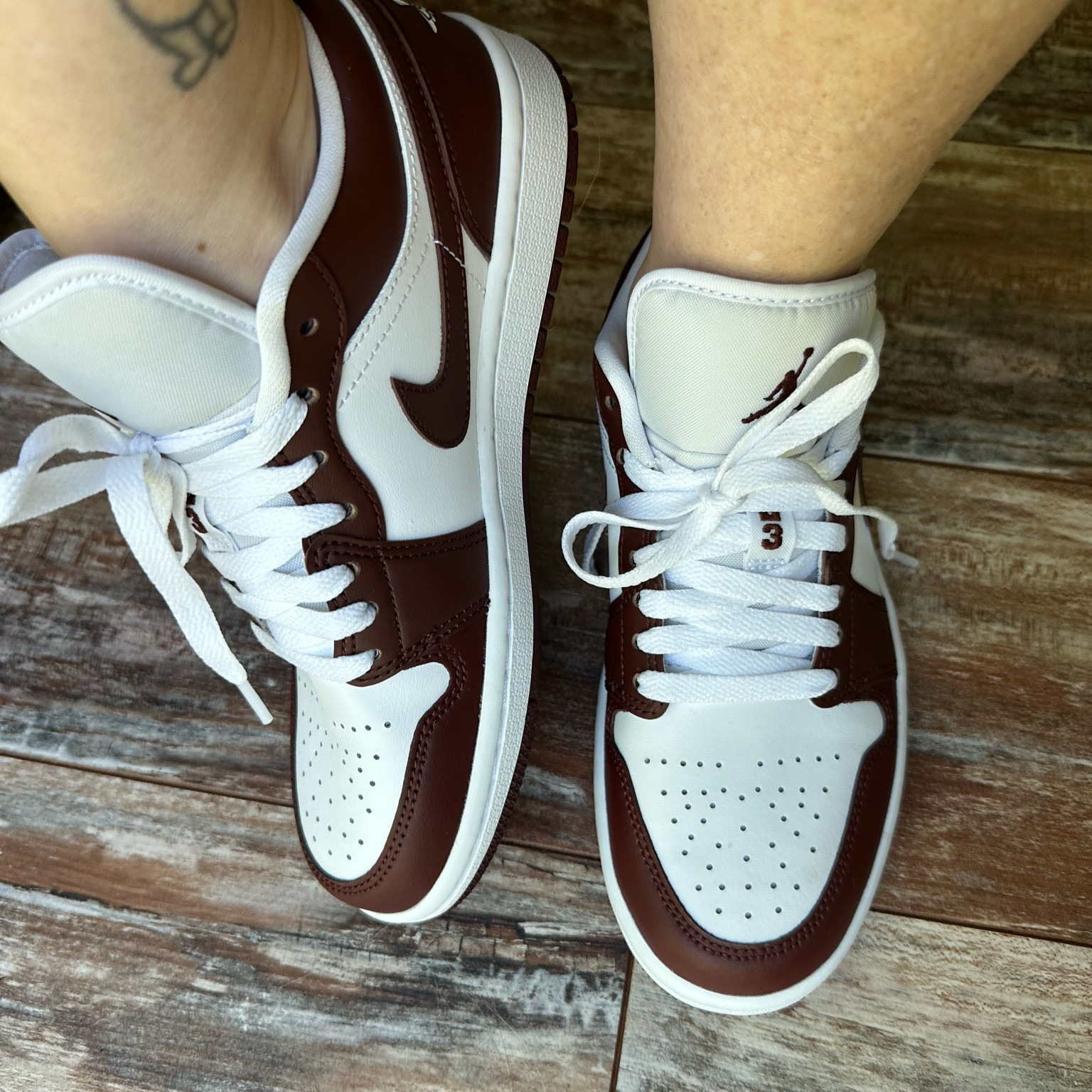 Got my first pair of Jordan 1. These are the lows in “team red” which is a brown/red color. Perfect for fall! And bonus, I earned major cool mom points with my son. We can bond over this new interest of mine. 😆

I want to be more intentional with my purchases and incorporate more timeless pieces into my wardrobe now that I’m figuring out what my style is. It’s a process though!

#LTKshoecrush #LTKfitness