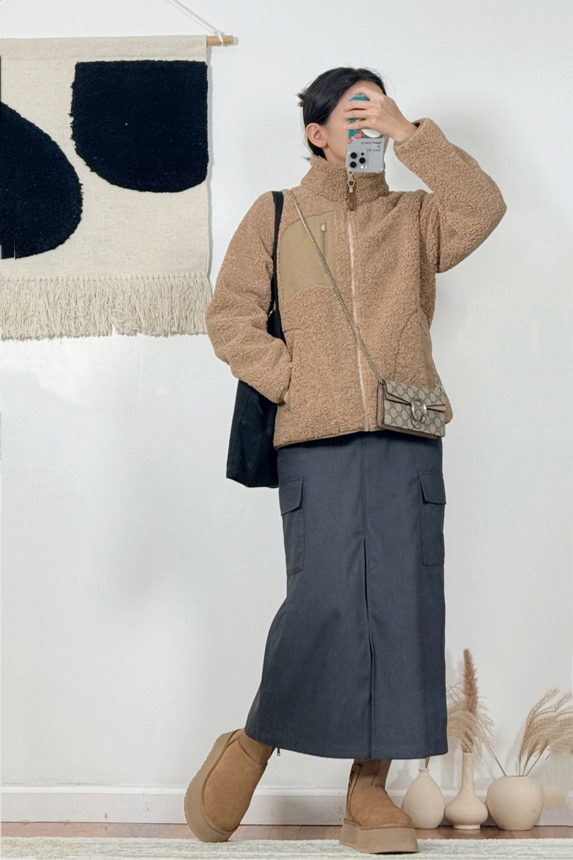 Teddy bear outfit look 💕 how I style with my UGG dipper. 

#LTKHoliday #LTKSeasonal #LTKstyletip