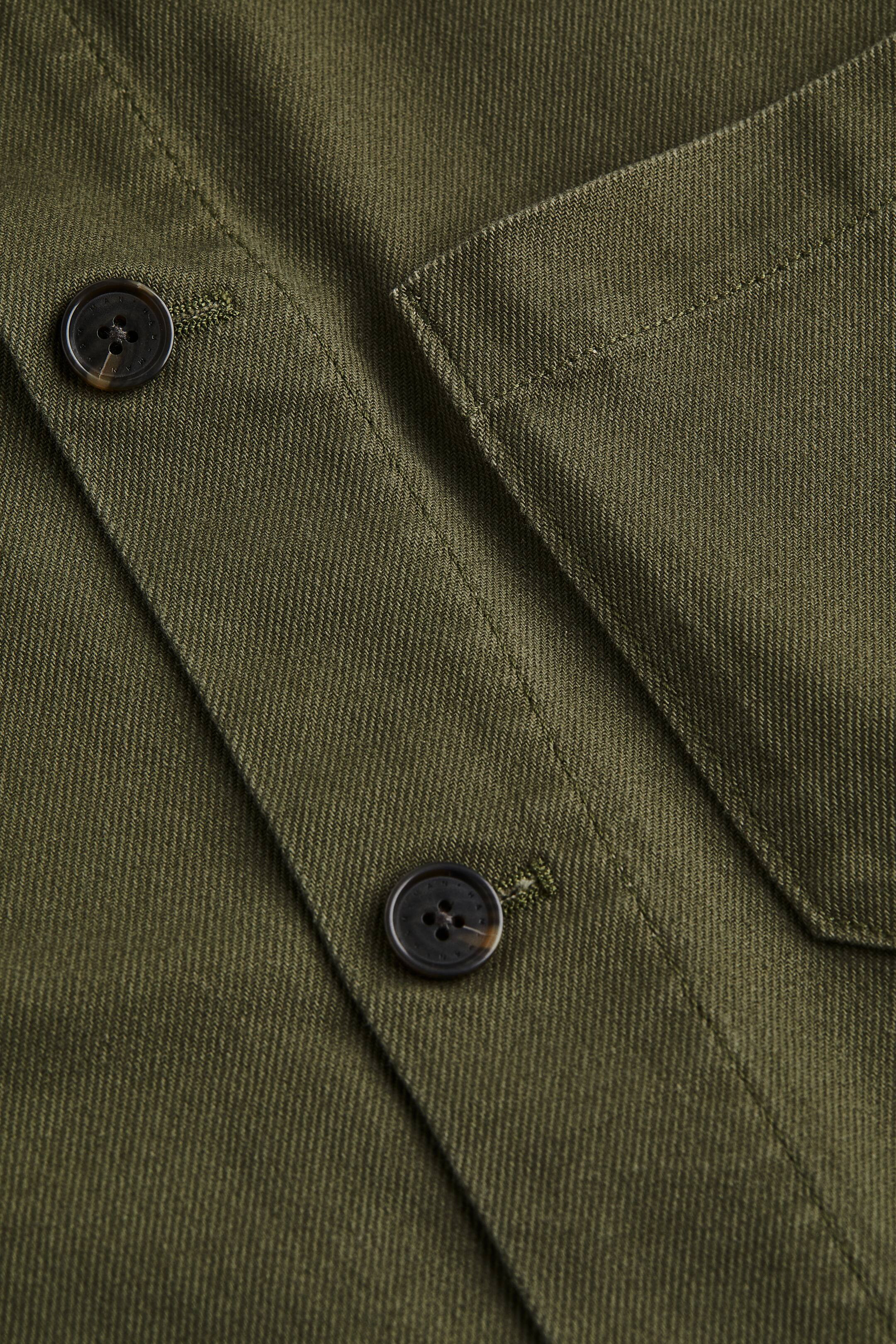 Regular Fit Twill Shacket | H&M (US + CA)