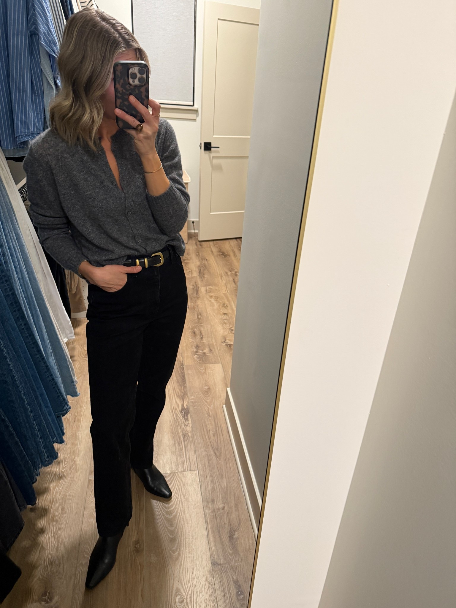 Wearing 26/regular jeans, small belt, boots tts, small cardigan (linked similar)

#LTKFindsUnder100 #LTKOver40 #LTKootd