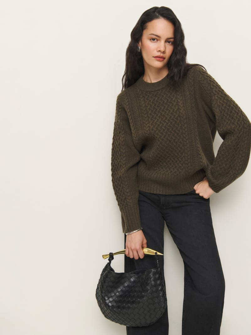 Calloway Regenerative Wool Crew | Reformation (Global)