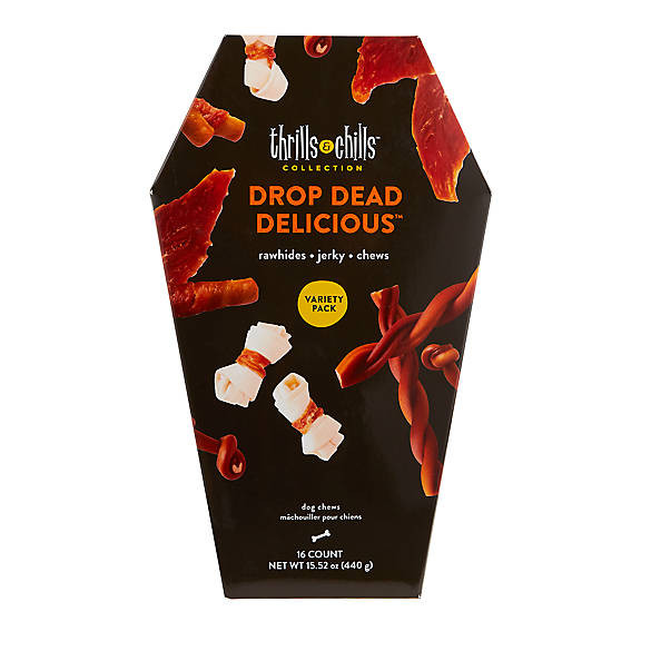 Thrills & Chills&trade; Halloween Drop Dead Delicious&trade; Rawhide, Jerky & Chews Dog Treats | PetSmart