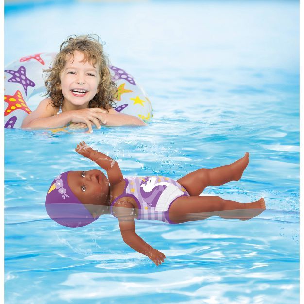 BABY Born Such A Good Swimmer Baby Doll - Brown Eyes | Target