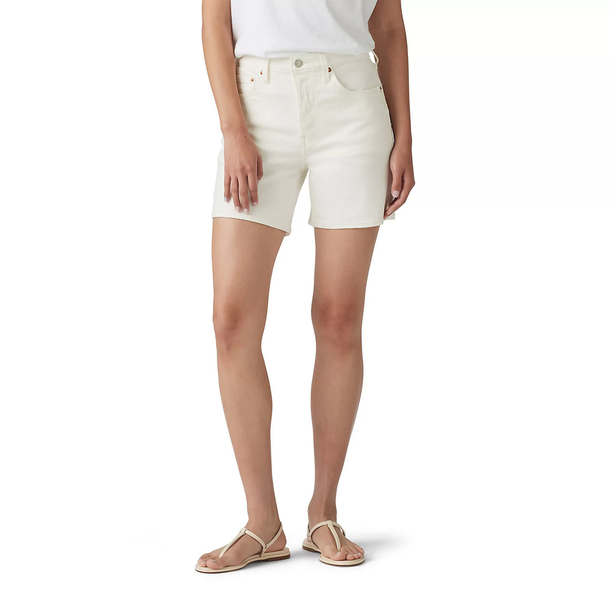 Women's Levi's® 501® Original High-Rise Mid-Thigh Jean Shorts | Kohl's