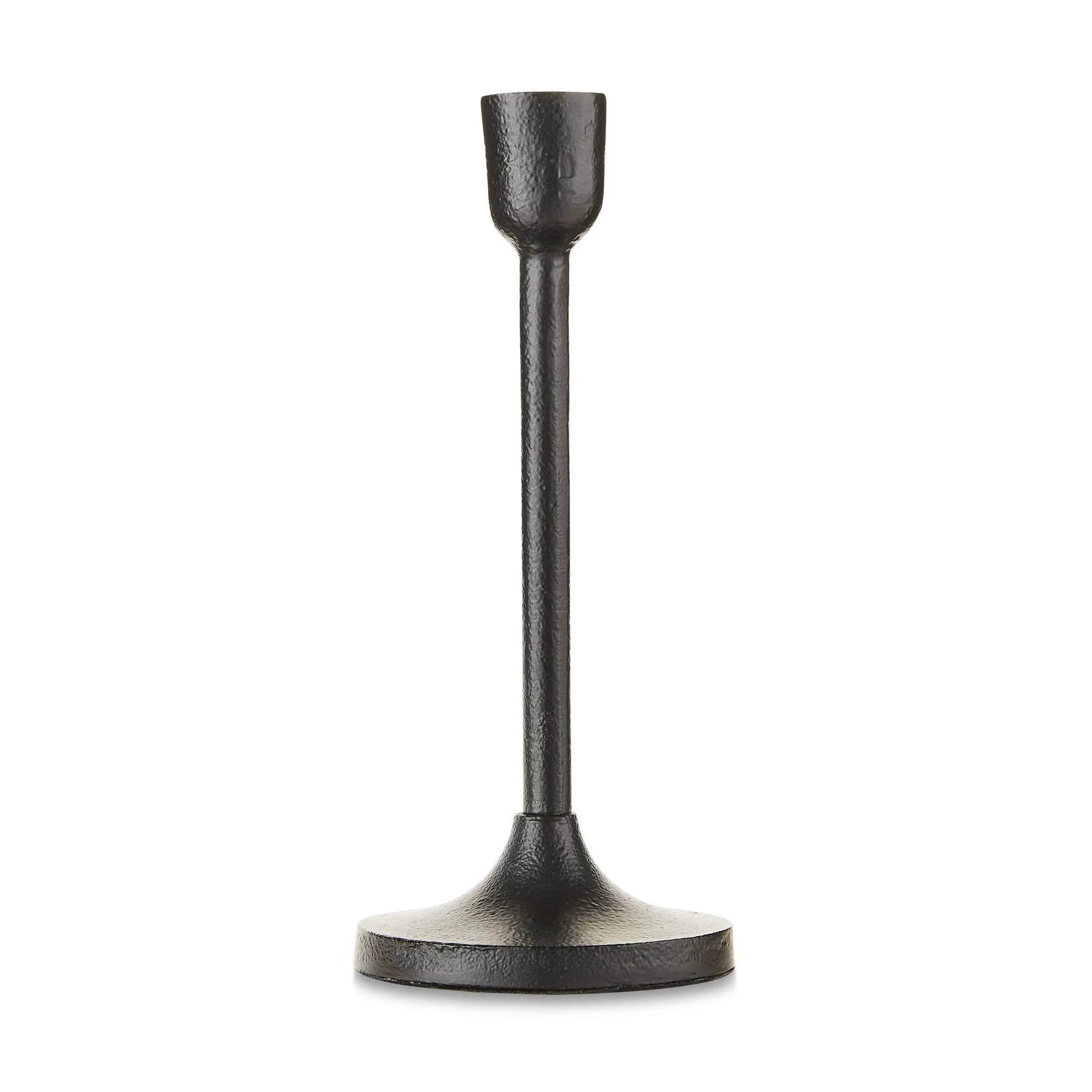 7.5" Holiday Time Black Aluminium Candle Holder | Walmart (US)