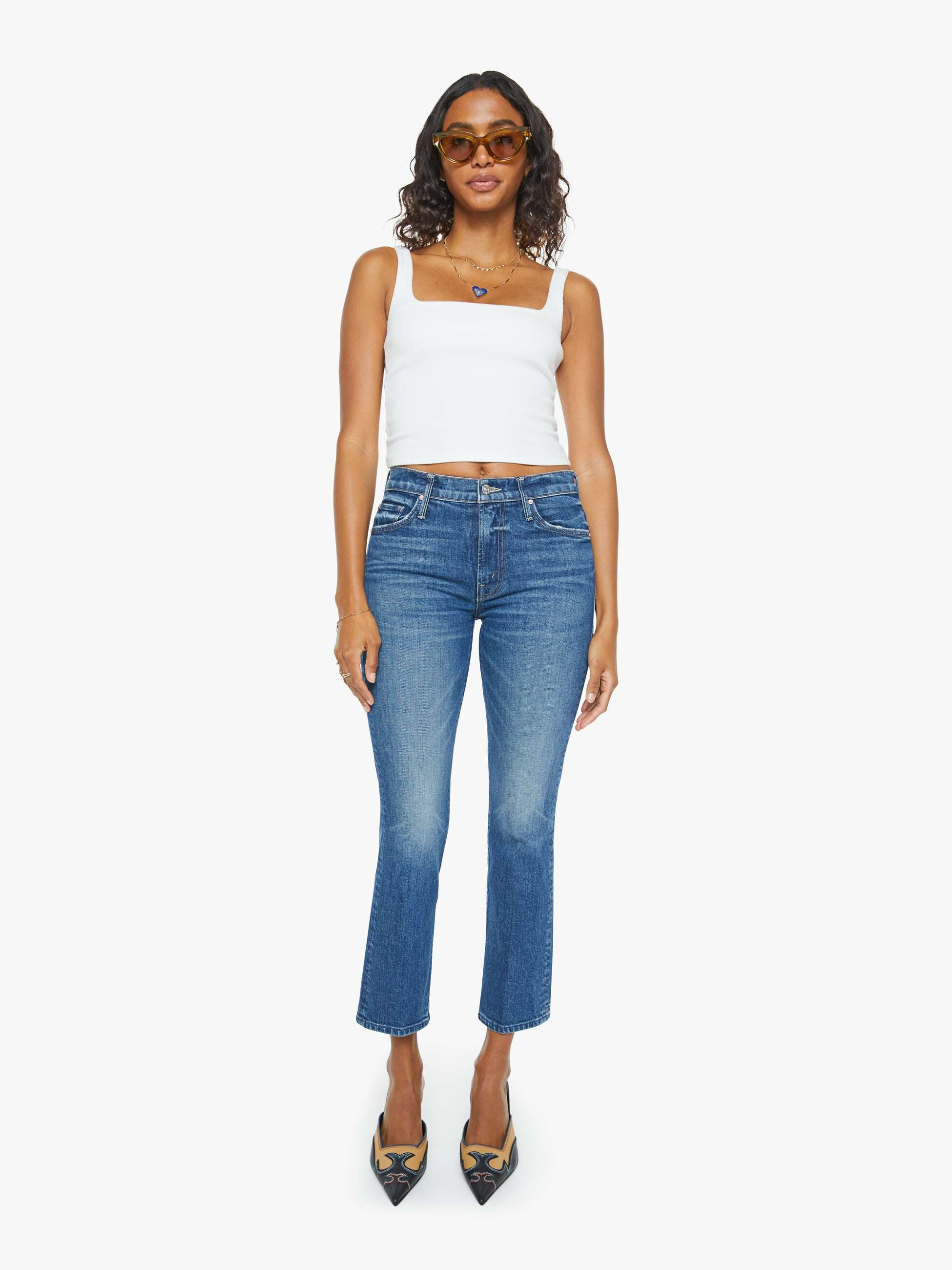 The Insider Ankle - Where The Sun Don't Shine | Mother Denim