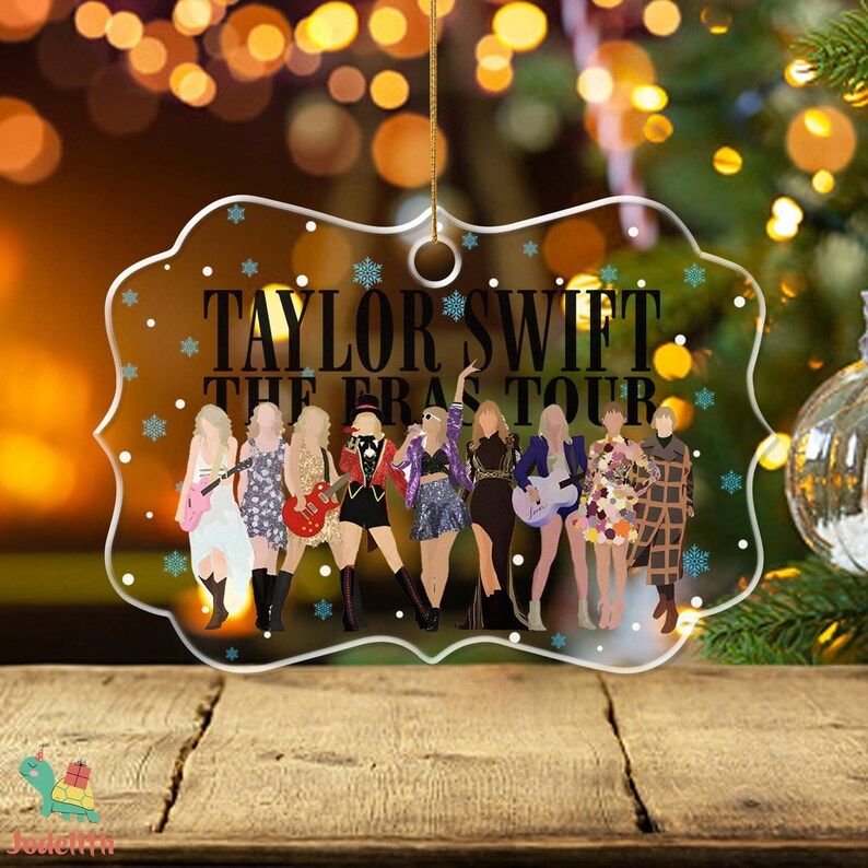 Taylor Swift the Eras Tour Acrylic Ornament Swift Christmas - Etsy | Etsy (US)