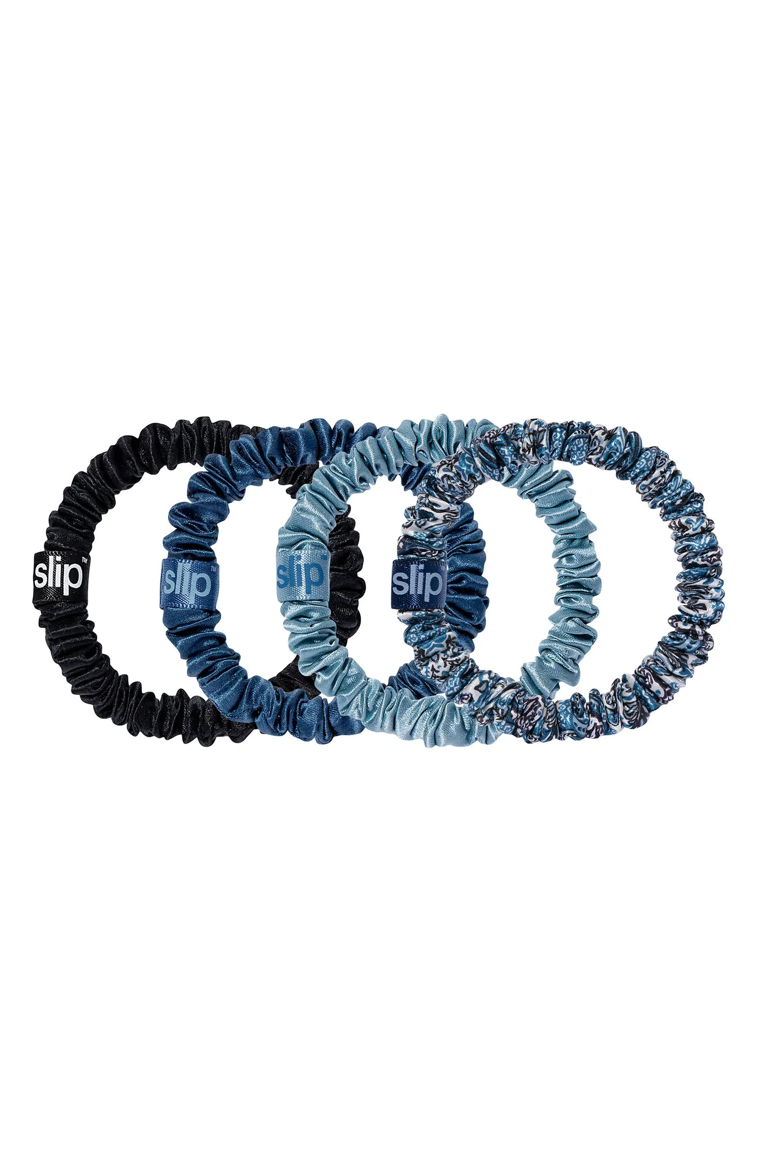 Mayfair Ornament Pure Silk Scrunchie Set | Nordstrom