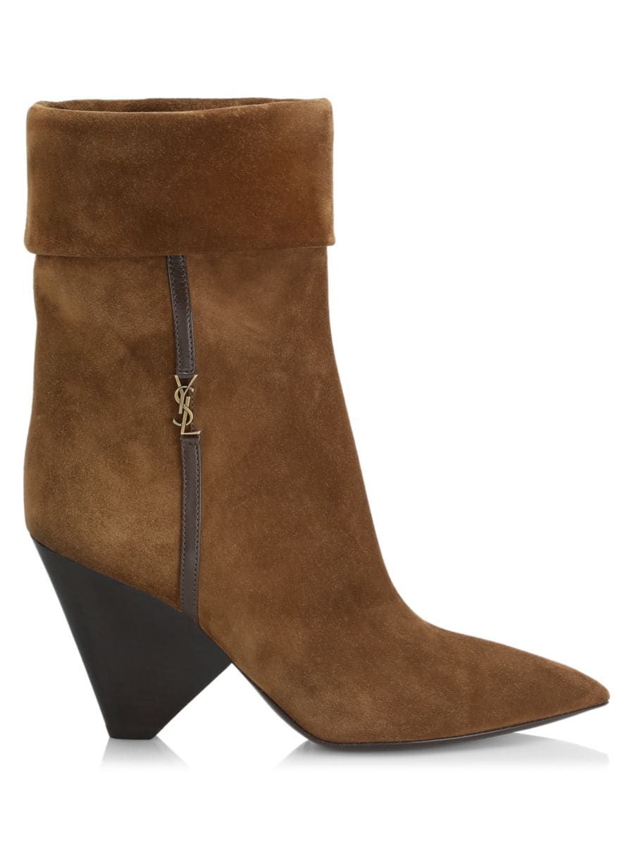 Liz 85MM Suede Mid-Calf Boots | Saks Fifth Avenue