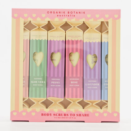 Six Piece Body Scrubs to Share Gift Set | TK Maxx