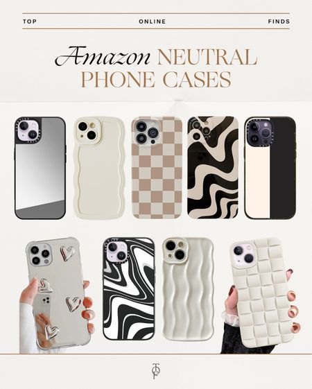 Amazon neutral phone cases 🤍

Amazon, phone case, tech find, black and white phone case, checked phone case, neutral phone case 

#LTKunder50 #LTKunder100 #LTKFind