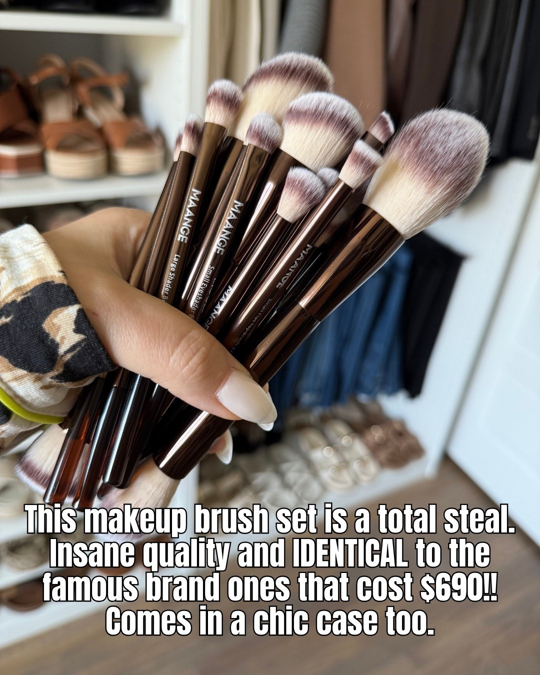 This makeup brush set is amazing quality and you get so many brushes for only $30

#LTKselfcare #LTKBeauty